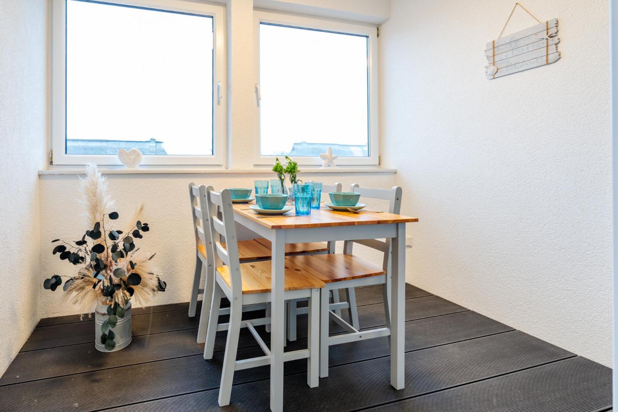 App 7O Kleinertag Am Meer Dranske Bagian luar foto